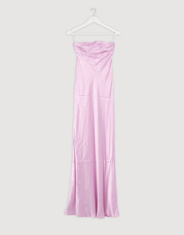Repaired Shona Joy La Lune Strapless Rushed Bodice Maxi Dress by Revibe  Online | THE ICONIC | Australia