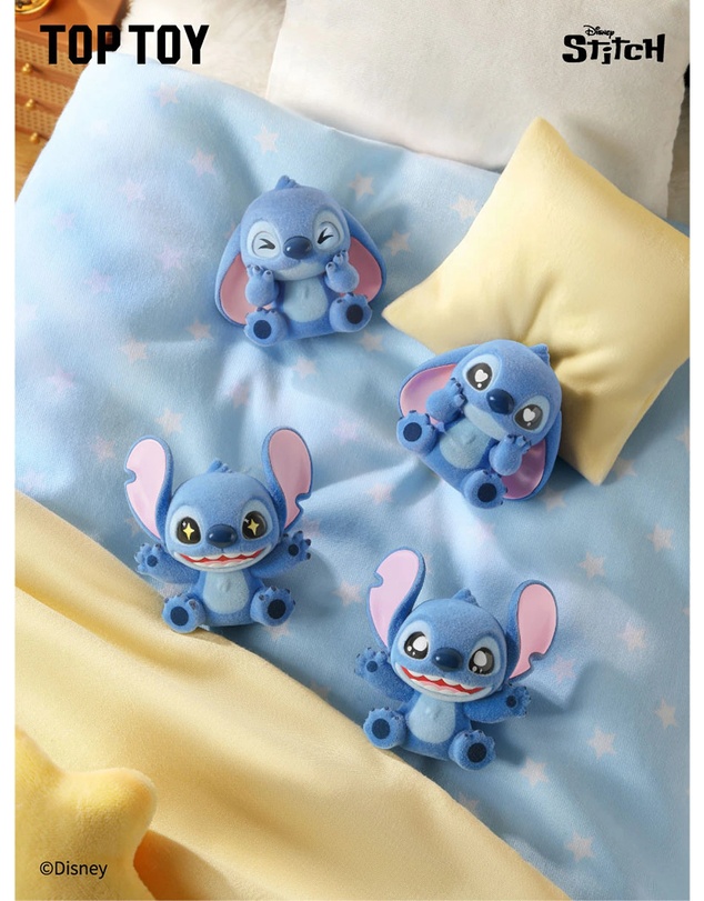 Jasnor - Disney Stitch Mini Fluffy Series Figures Surprise Bag