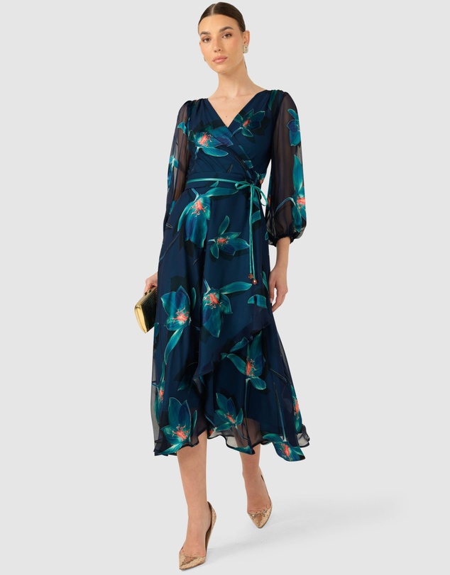 SACHA DRAKE - Pendulum Wrap Dress