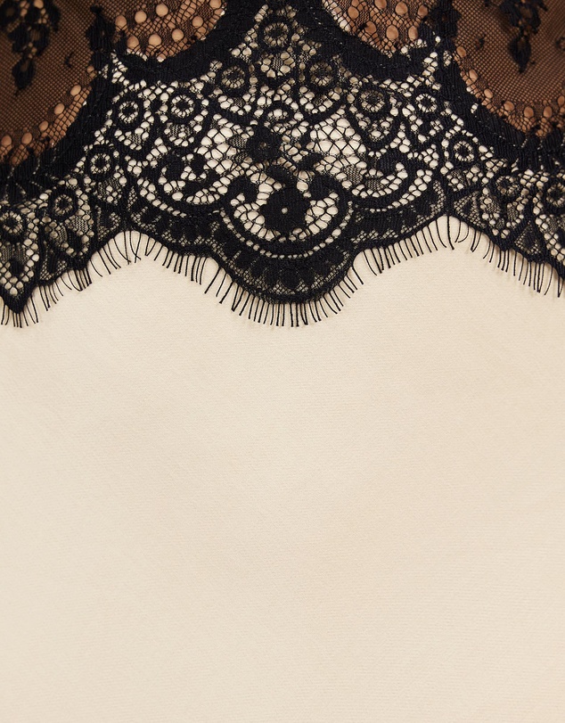 Third Form - Visions Lace Deep V Maxi Dress