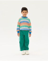 Rock Your Kid - Happy Camper Rafi Wide Leg Track Pant