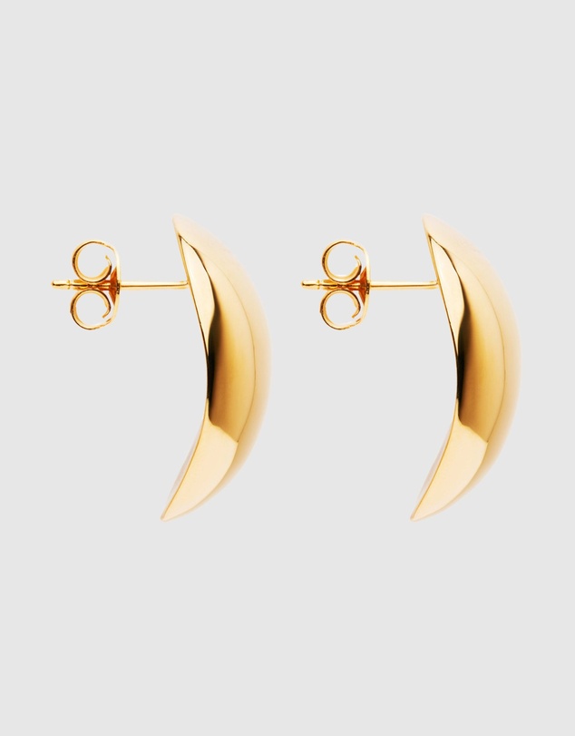 Najo - Fairwinds Yellow Gold Stud Earrings
