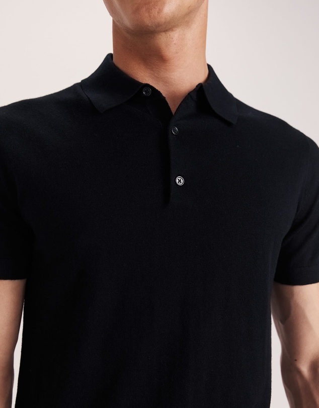 SABA - Miramar Cotton Wool Knit Polo
