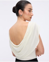 Minima Esenciales - Laramie Draped Bodysuit