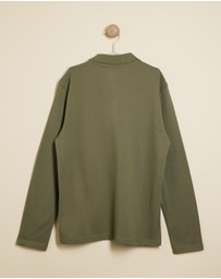 BOSS - Long Sleeve Polo - Kids-Teens