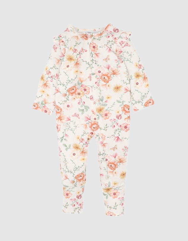 Bebe by Minihaha - Emmy Organic LS Zipsuit - Babies