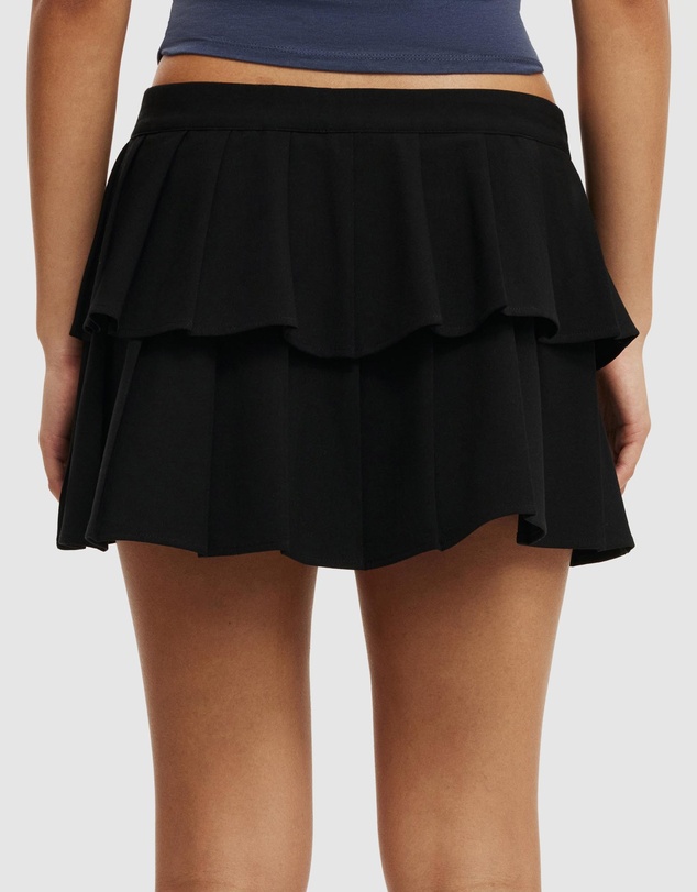Cotton On - Luis Double Pleated Mini Skirt