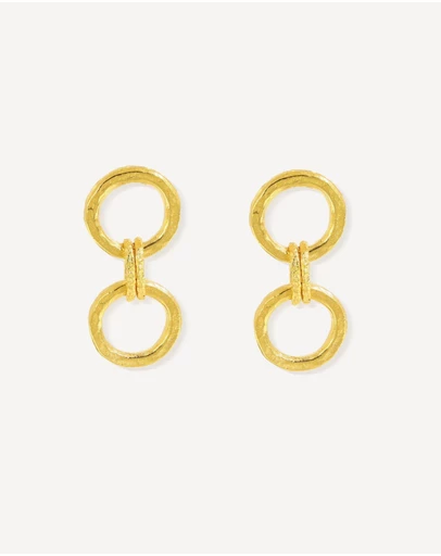 Ottoman Hands - Tesoro Chain Drop Earrings