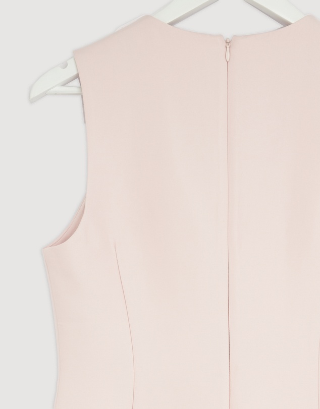 Revibe - Repaired Shona Joy Otis Plunged Fitted Maxi Dress - AU 10