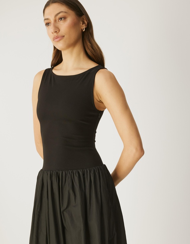 Atmos&Here - Amy Contrast Midi Dress