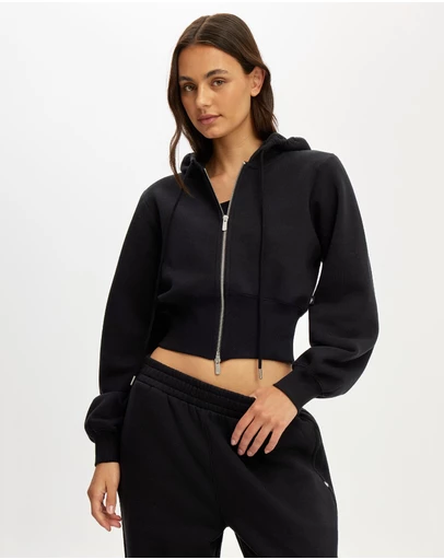 Cotton On Body Active - Summer Fleece Contour Zip Through