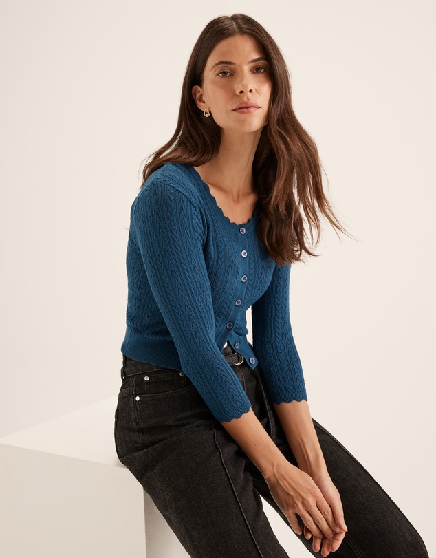 Review - Hazel 3/4 Sleeve Cardigan