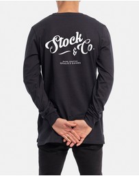 Stock & Co. - Scroll Long Sleeve Tee