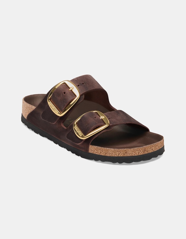 Birkenstock - Arizona Big Buckle Habana Oiled Leather Regular - Women's