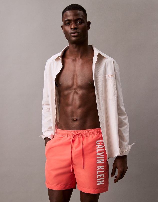 Calvin Klein - Intense Power Medium Drawstring Swim Shorts