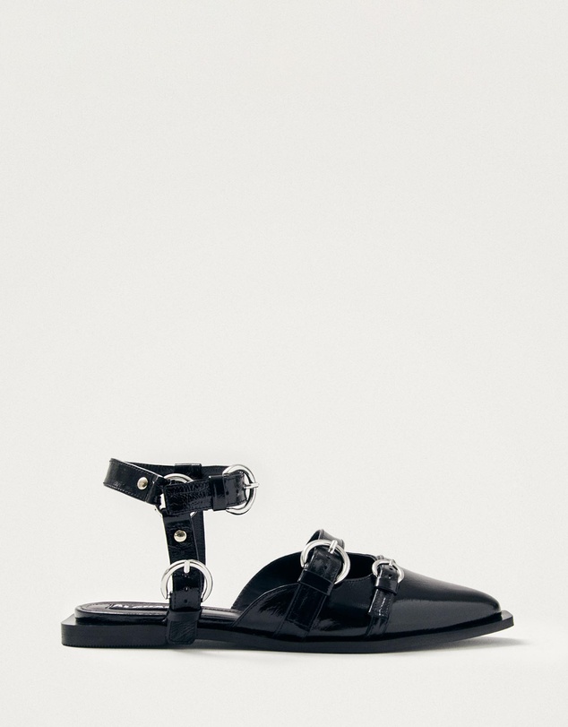 Alohas - Thalara Leather Ballet Flats