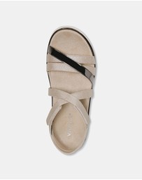 Vionic - Kellyn Flatform Sandal - Moonlight Linen