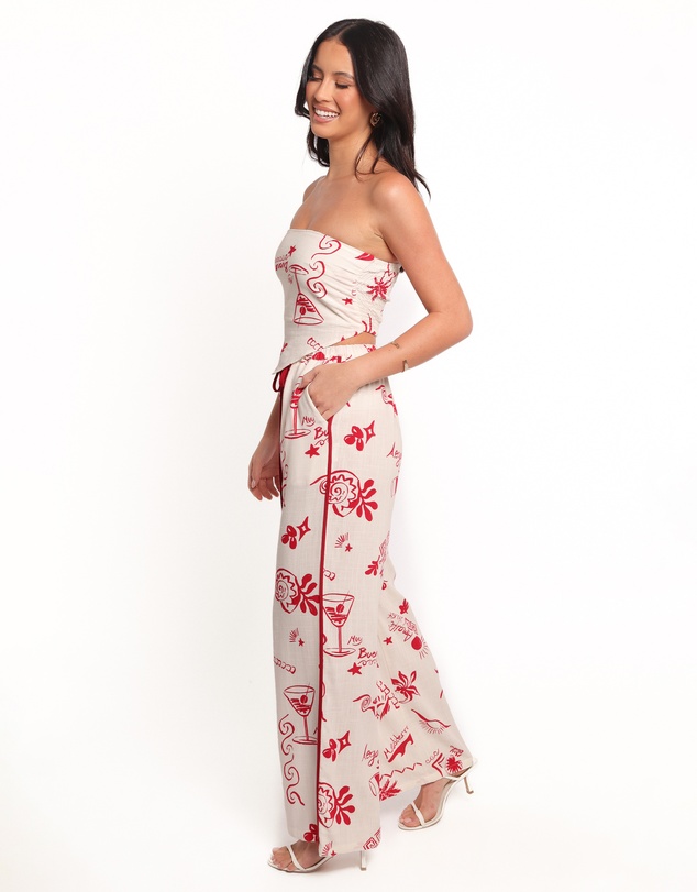 Petal & Pup - Malta Pant - Red