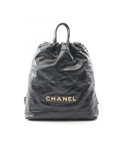 Pre-Loved by Azura Reborn - Pre-Loved Quilted Calfskin 22 Backpack