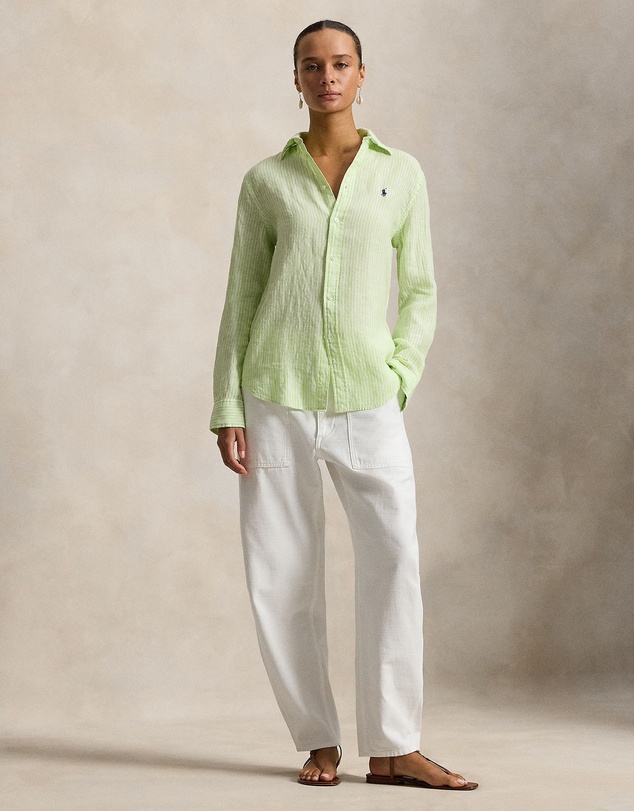 Polo Ralph Lauren - Classic Fit Striped Linen Shirt