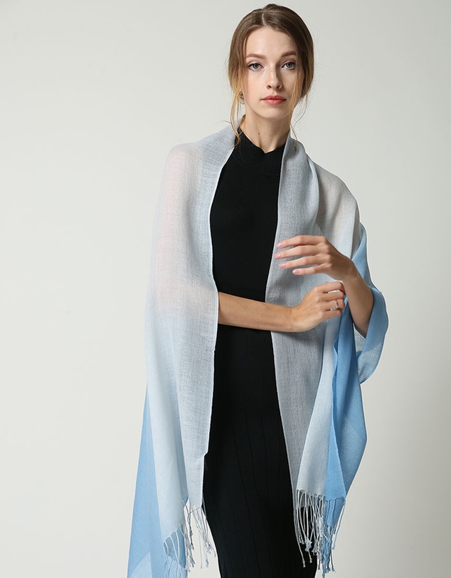 Ozwear Connection Uggs - Ugg 100% Merino Wool Tie Dye Scarf Dawn and Blue