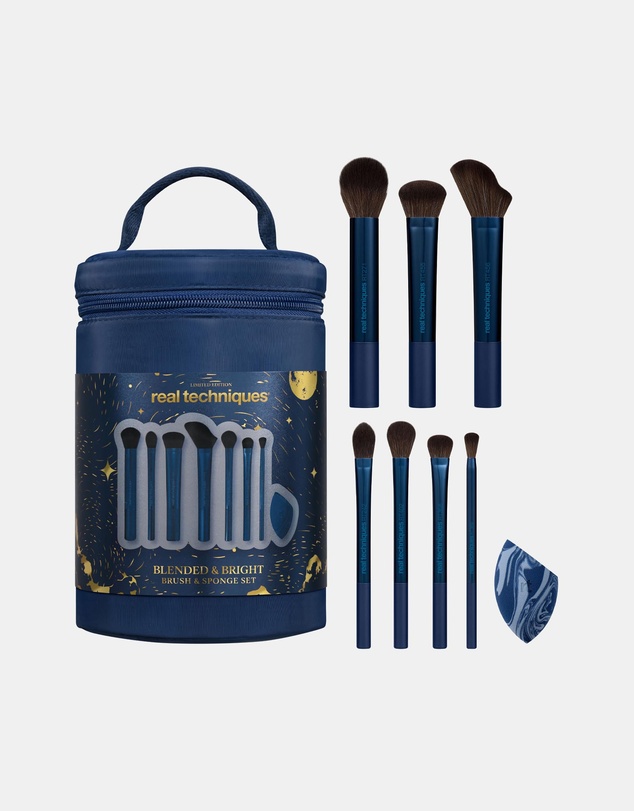 Real Techniques - STARLIGHT GIFTING - Blended & Bright Brush Set