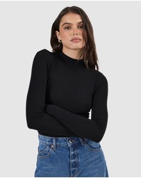 Rolla's - Selene Longsleeve Bodysuit