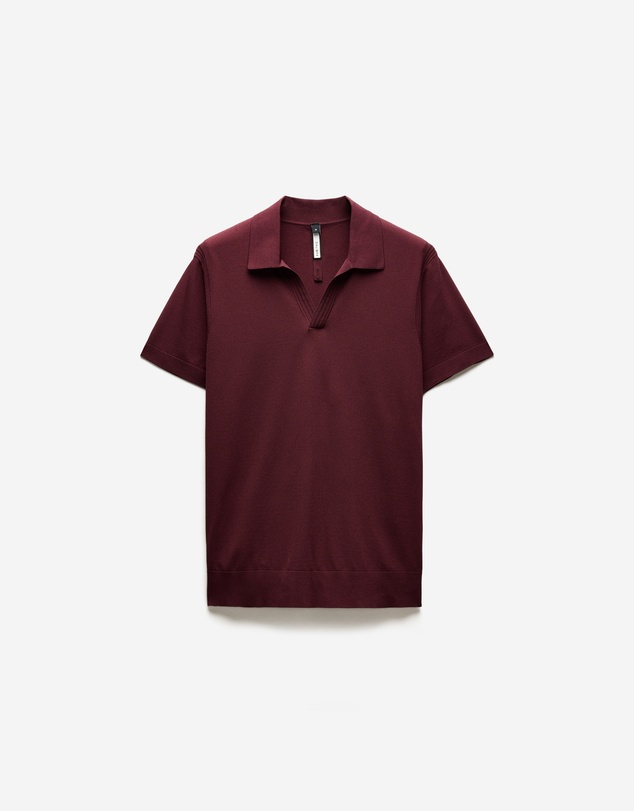 Calibre - Tech Shoulder Trim Polo Wine