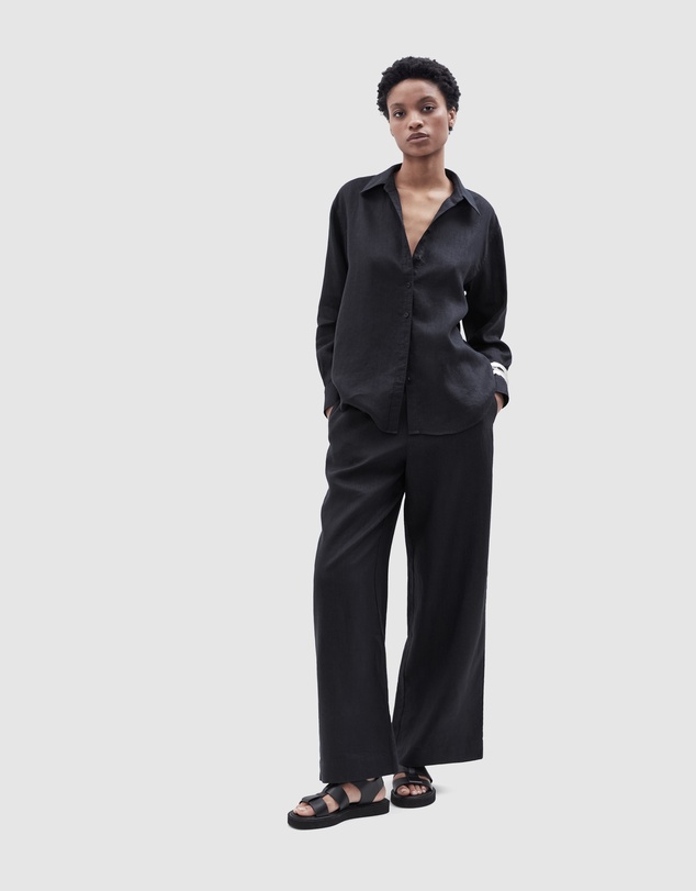 UNISON - Linen Wide Leg Pant