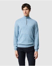 Rodd & Gunn - Fortrose 1/4 Zip Knit