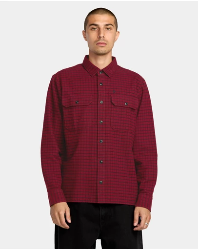 Volcom - Mens Augustone Long Sleeve Shirt