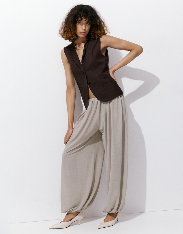 M.N.G - Mid-Rise Harem Pants
