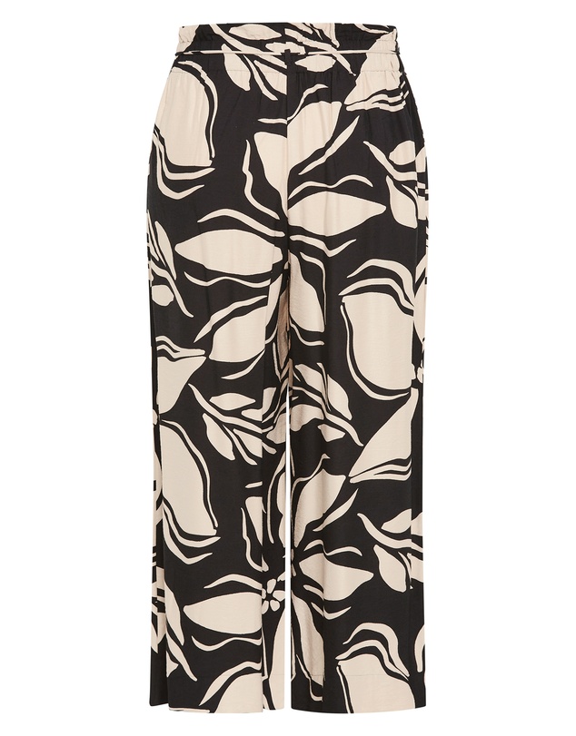 City Chic - Bella Wide Leg Print Pant