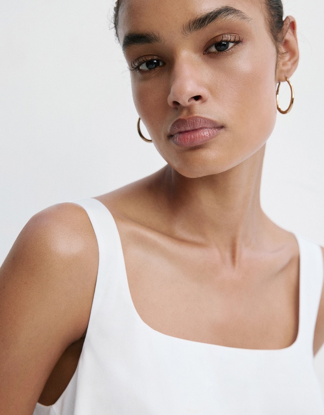 M.N.G - Oval Hoop Earrings