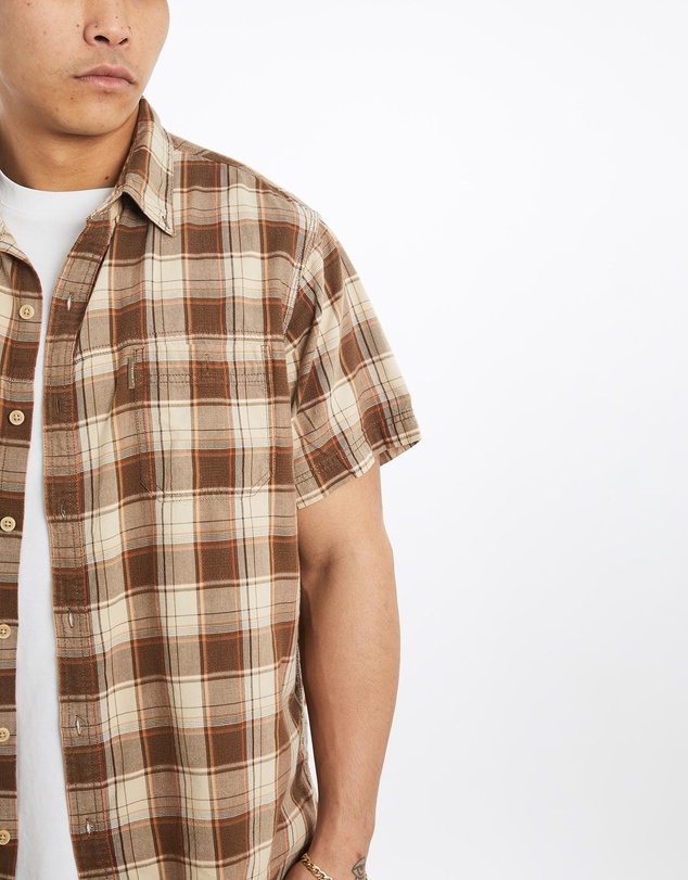 Vintage by The Real Deal - Pre Loved - Vintage G.H. Bass & Co. Short Sleeve Button Up Shirt