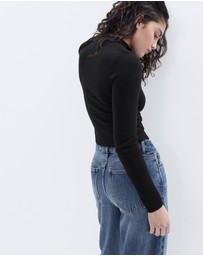 UNISON - High Neck Milano Knit