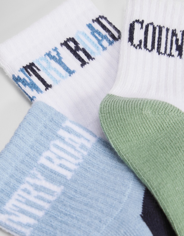 Country Road - Heritage Quarter Sock Pack Of 3