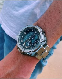Maxum - Bulk Stainless Steel Analogue and Digital Watch