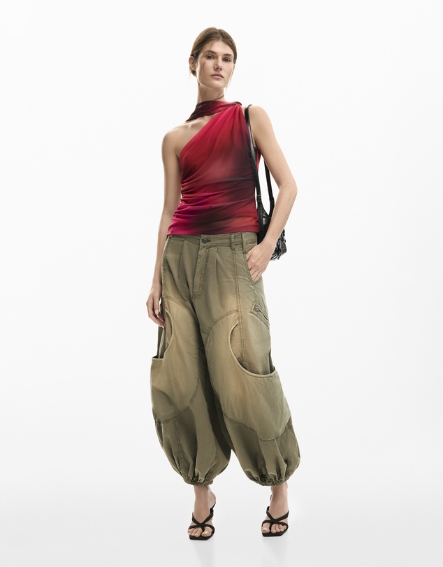 Desigual - Knot Neckline Top