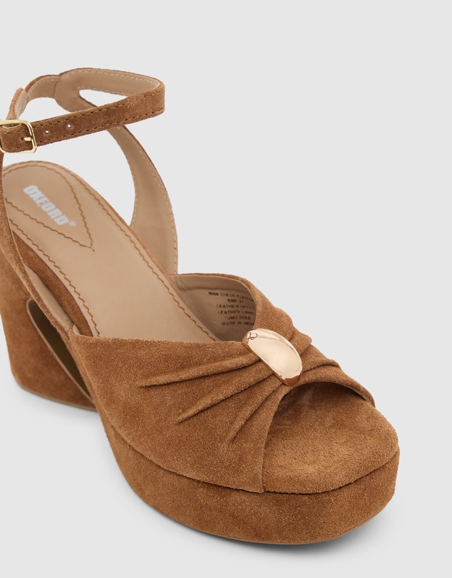 Oxford - Nina Suede Platform Shoe