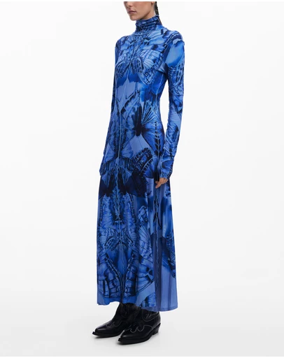 Desigual - Butterfly midi dress