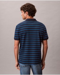 Calvin Klein Jeans - Striped Pique Classic Polo Shirt