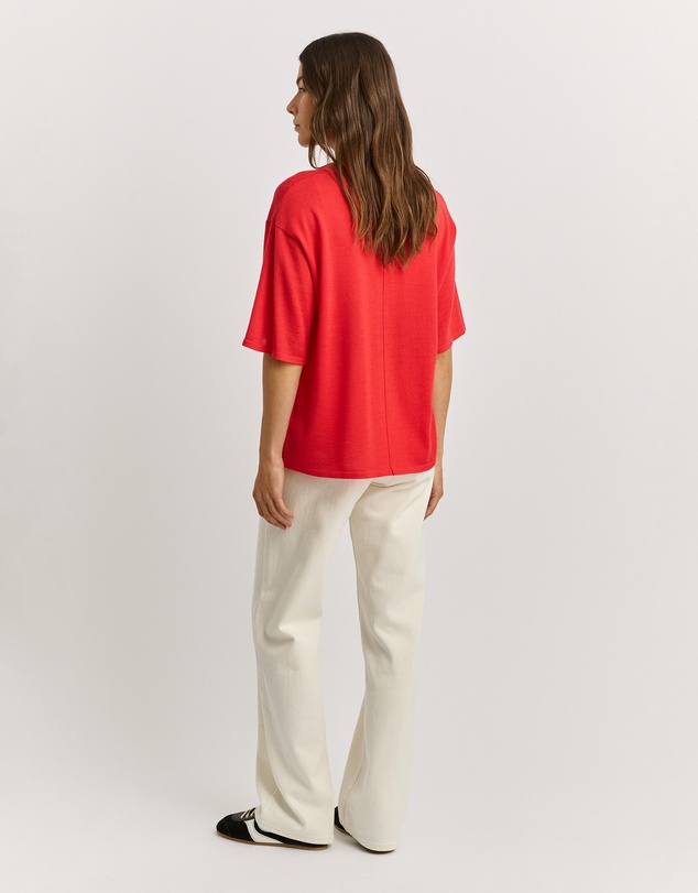 Toorallie - Extrafine Relaxed Knit Tee