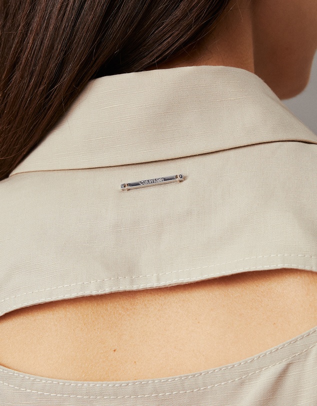 Calvin Klein - Relaxed Cut Out Detail Shirt