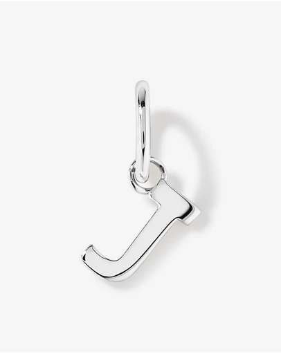 Michael Hill - Letter J Initial Pendant in Sterling Silver