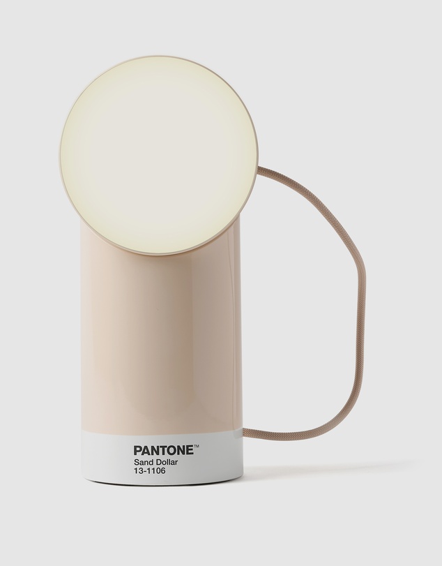 Lexon - Lexon Orbe Portable Led Lamp With Moving Head PANTONE - Sand