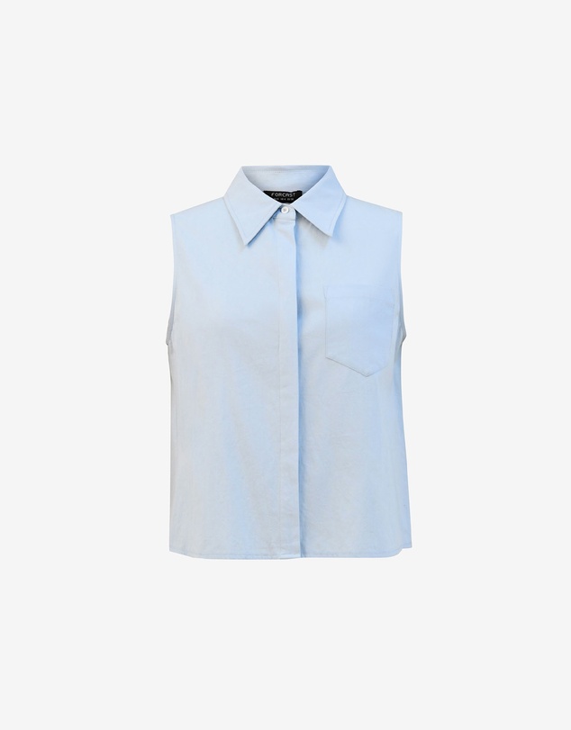 Forcast - Kia Cotton Sleeveless Shirt