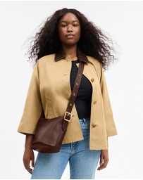 Coach - Natural Grain Leather Bleecker Bucket Bag 21