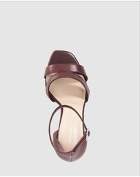 Dune London - Majestical - Burgundy