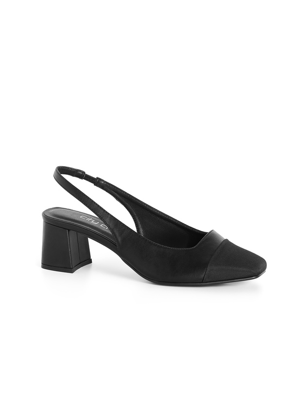 City Chic - Wide Fit Chelsea Slingback